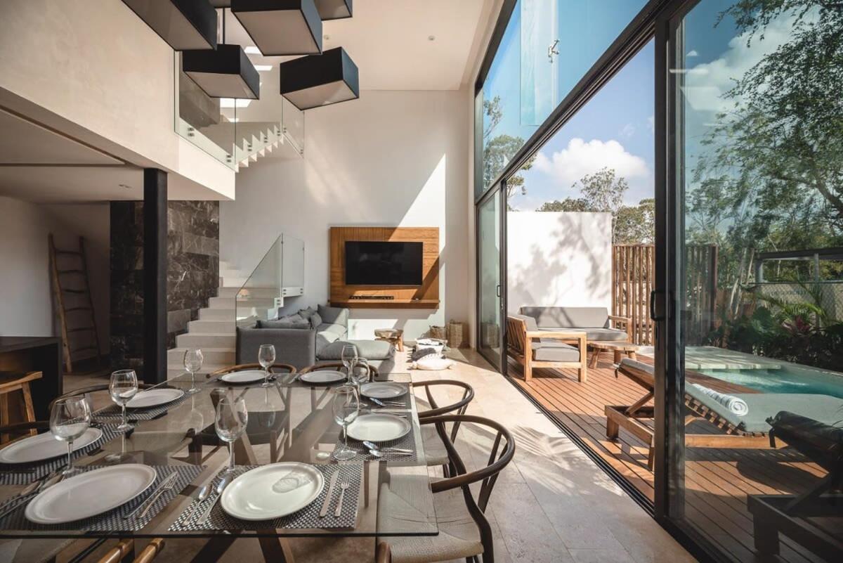 Exclusive 4Br Villa In Karanda With Pools And Paddle Tulum Pueblo Buitenkant foto