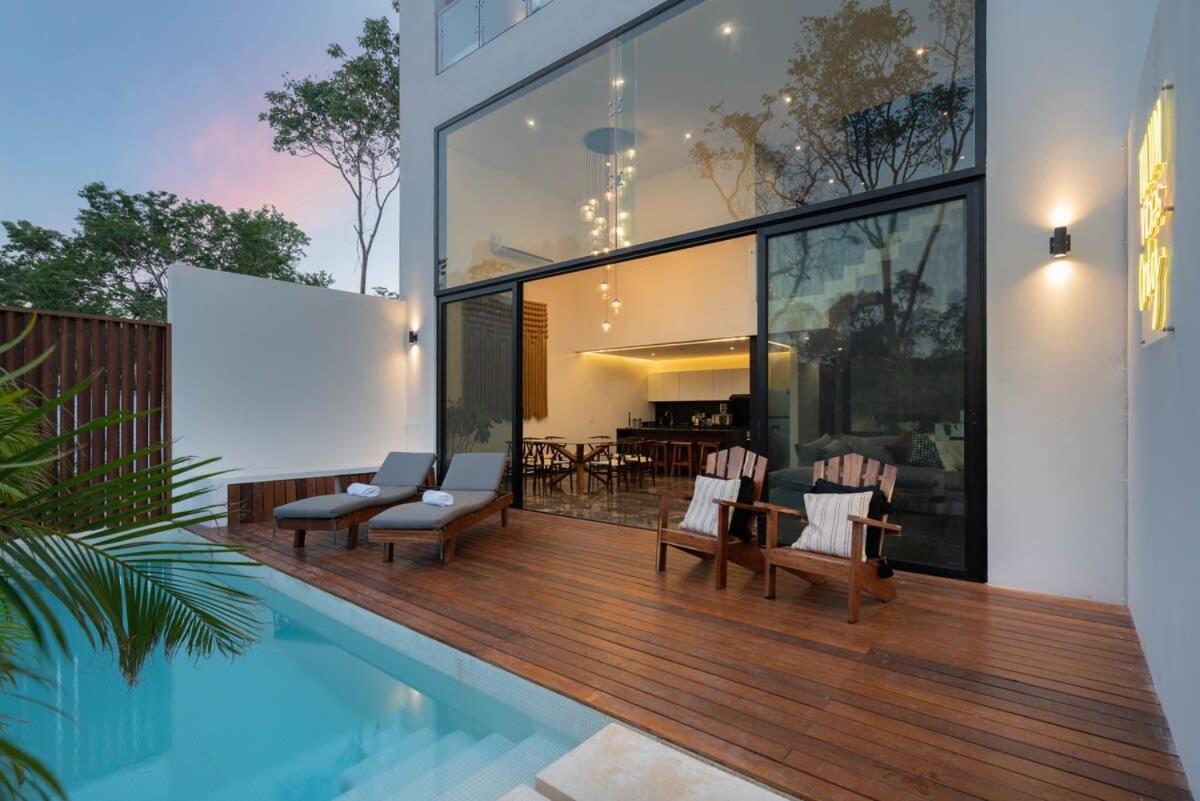 Exclusive 4Br Villa In Karanda With Pools And Paddle Tulum Pueblo Buitenkant foto